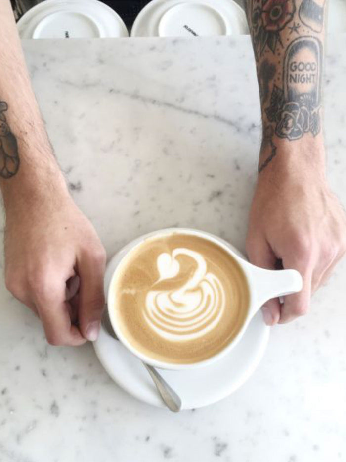 Photo of notNeutral LINO Large Latte Cup & Saucer (12oz/355ml) ( ) [ notNeutral ] [ Coffee Cups ]