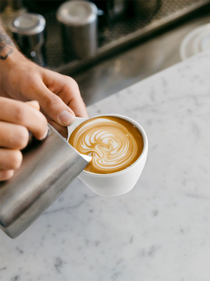 Photo of notNeutral LINO Small Latte Cup & Saucer (8oz/237ml) ( ) [ notNeutral ] [ Coffee Cups ]