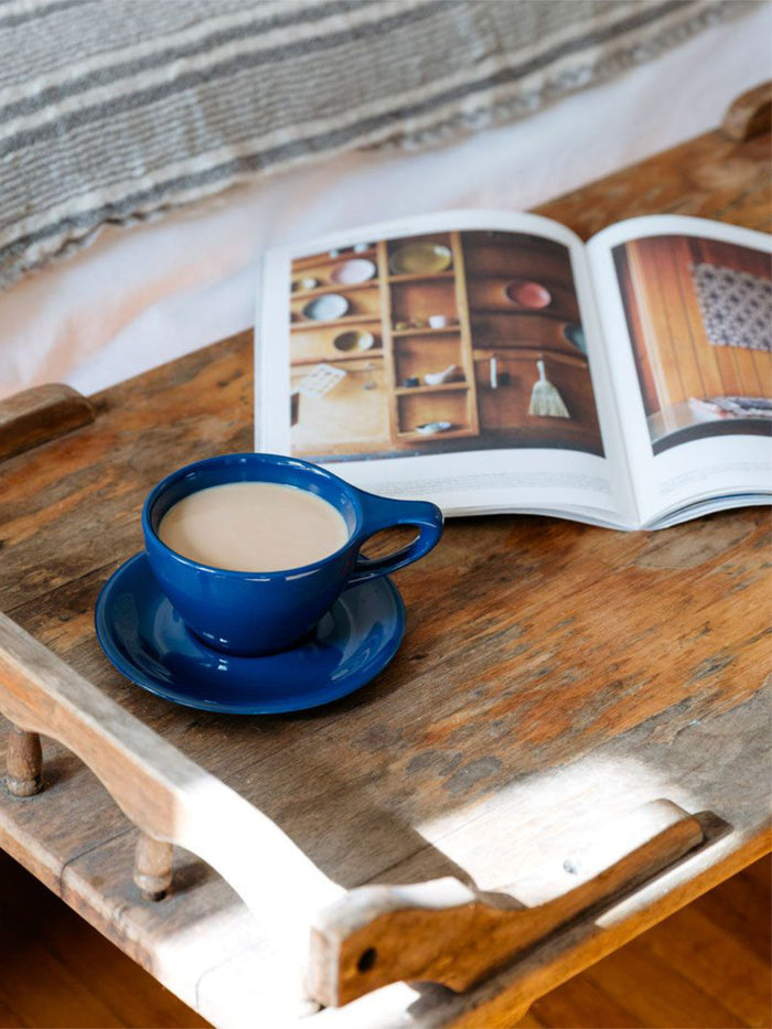 Photo of notNeutral LINO Small Latte Cup & Saucer (8oz/237ml) ( ) [ notNeutral ] [ Coffee Cups ]