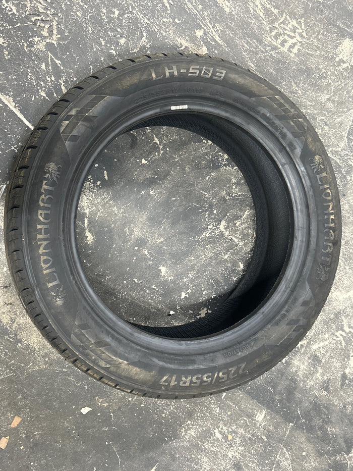 Lionhart LH-503 All Season 225/55R17 101W Passenger Tire - Brand New - Open Box