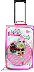 LOL Rolling Suitcase with Wheels for Girls, Hardside Travel LOL Surprise Luggage - Brand New - Open Box