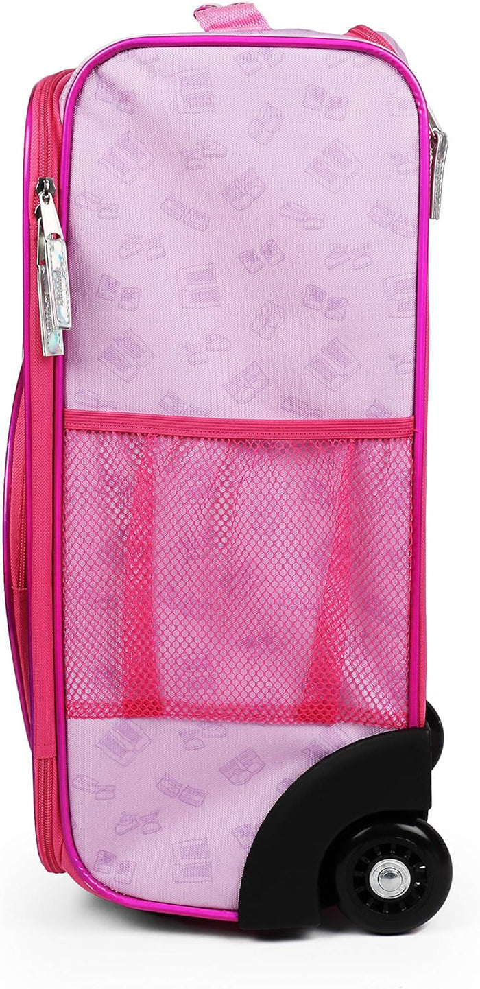 LOL Rolling Suitcase with Wheels for Girls, Hardside Travel LOL Surprise Luggage - Brand New - Open Box