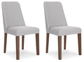 Lyncott Gray/Brown Lyncott Dining Chair - Brand New