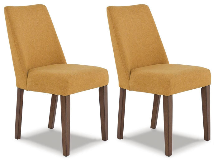 Lyncott Mustard/Brown Lyncott Dining Chair - Brand New