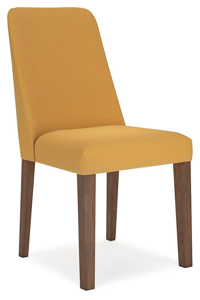 Lyncott Mustard/Brown Lyncott Dining Chair - Brand New