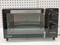 Mainstays 4-Slice Countertop Toaster Oven with 3 Settings, Includes Baking Rack and Pan, Black, New - Brand New