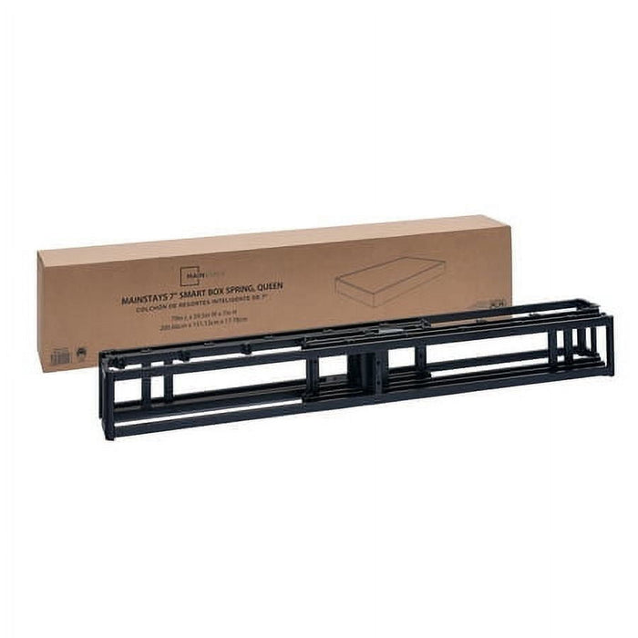 Mainstays 7" Full High Profile Easy Assembly Smart Metal Box Spring - Brand New