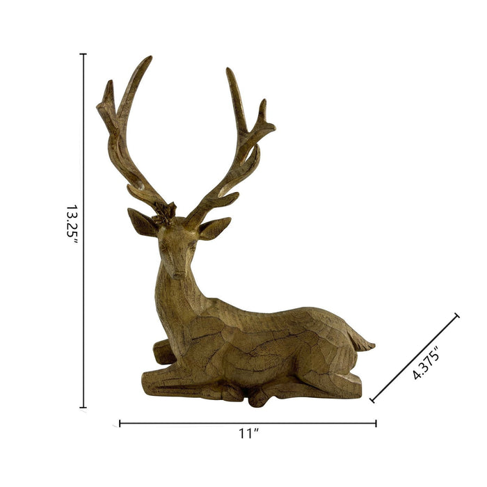 Member's Mark Deer and Tree Décor, Set of 5 - Brand New - Open Box