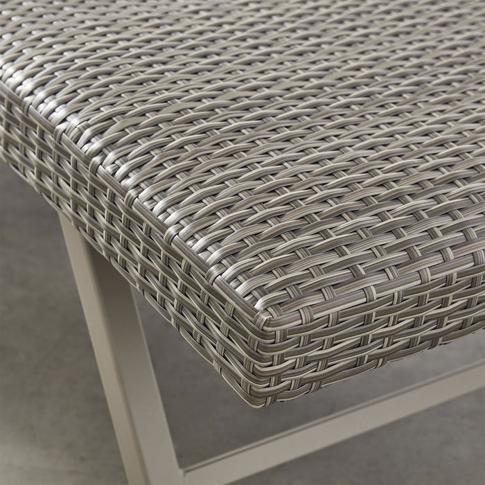 Member's Mark Padded Wicker Chaise Lounger - Display Model