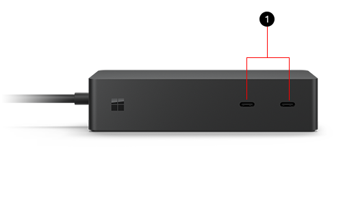 Microsoft 1661 Surface Dock with Charger Included