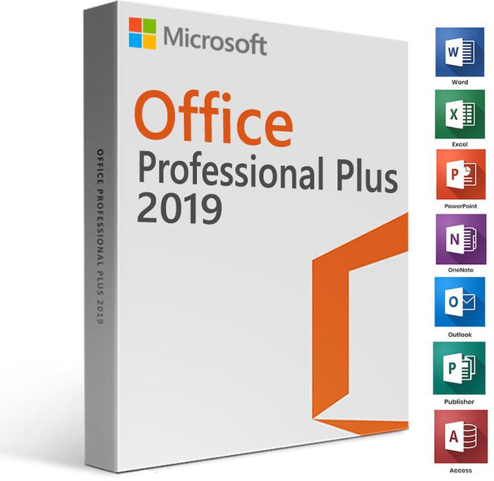 Microsoft Office 2019 - Professional Plus (Lifetime License) w/install guide
