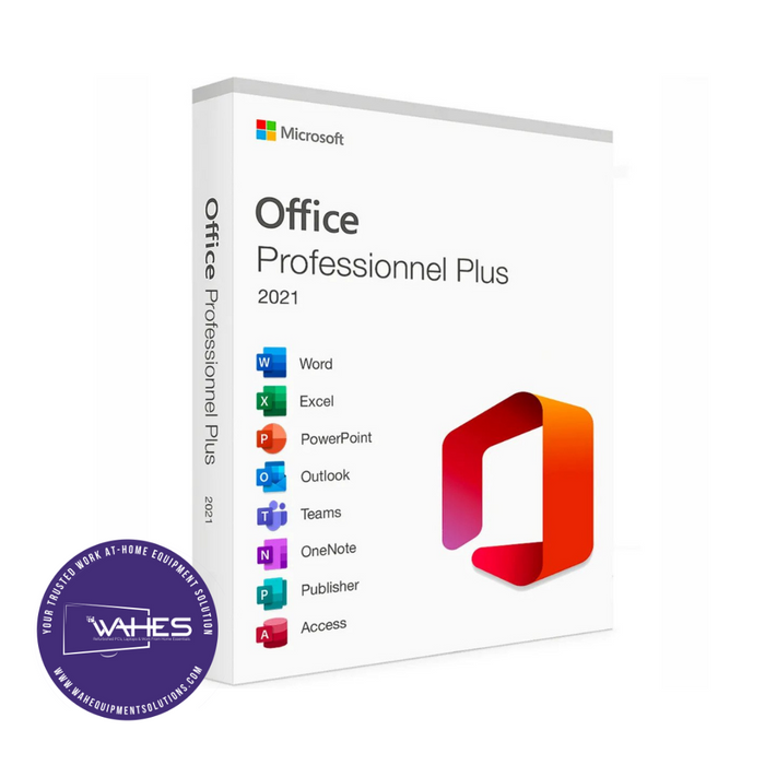 Microsoft Office 2021 - Professional Plus (Lifetime License) w/install guide