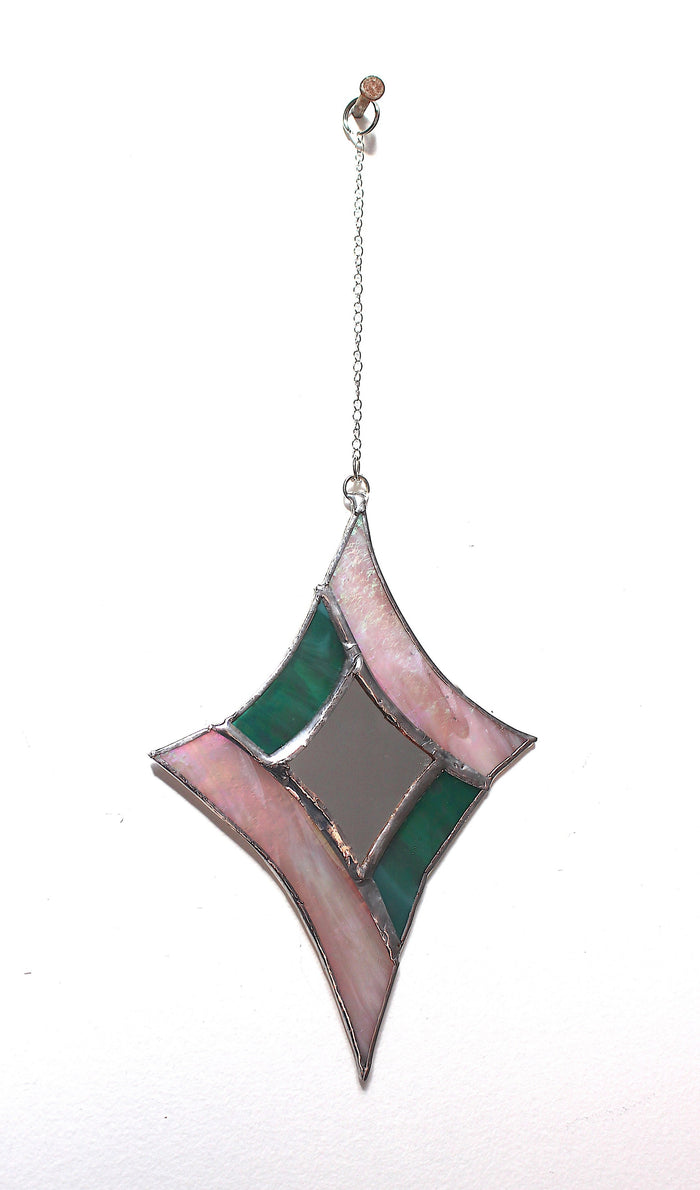 mirror diamond suncatcher