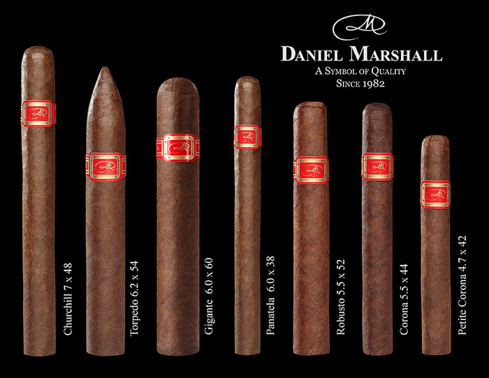 "Modern Day Campfire" 92 pt Daniel Marshall Red Label Cigar Sample Pack- 4 cigars
