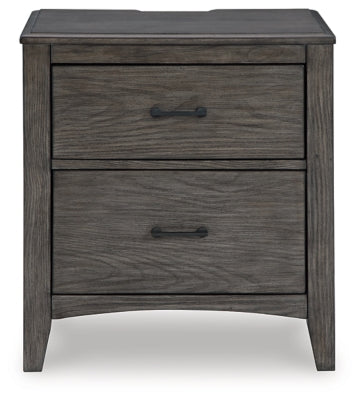 Montillan Grayish Brown Bedroom Furniture Pieces