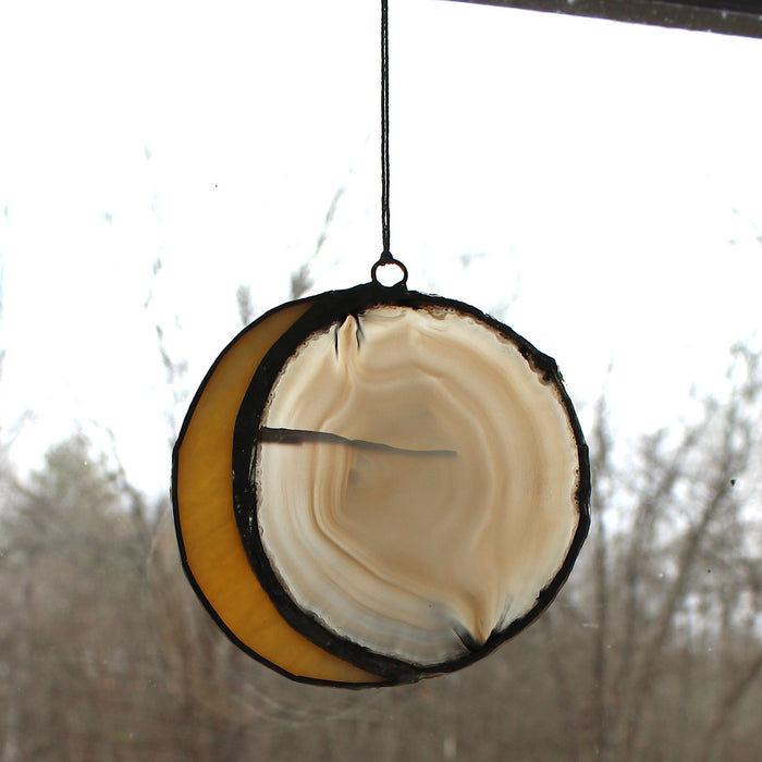 mooncatcher with grey agate