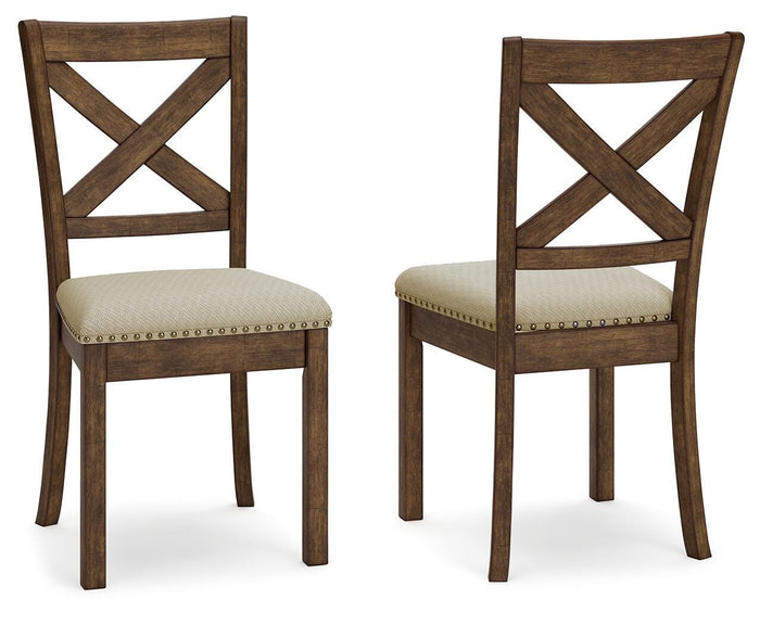 Moriville Beige Dining UPH Side Chair (Priced Per Item, Must Order 2, 4, 6, or 8) - Brand New