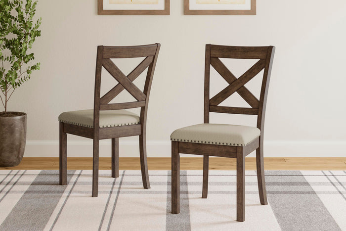 Moriville Beige Dining UPH Side Chair (Priced Per Item, Must Order 2, 4, 6, or 8) - Brand New