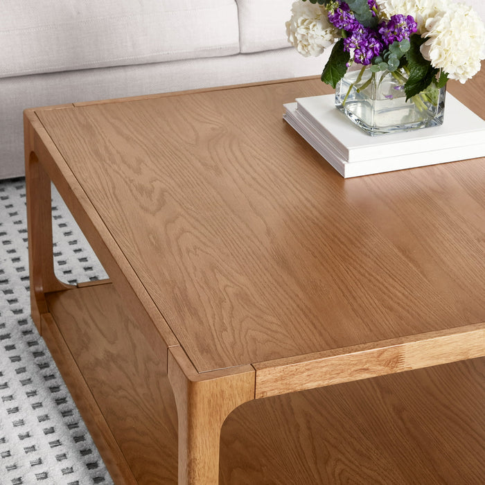 My Texas House Haven Coffee Table, Living Room, Warm Brown - Brand New