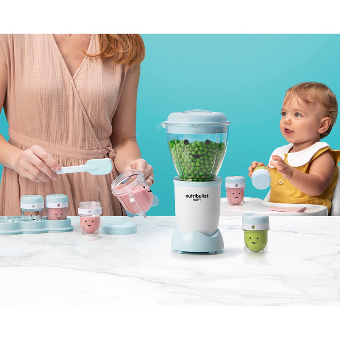 Nutribullet Baby Food Blender NBY10100, Blue/White - Brand New