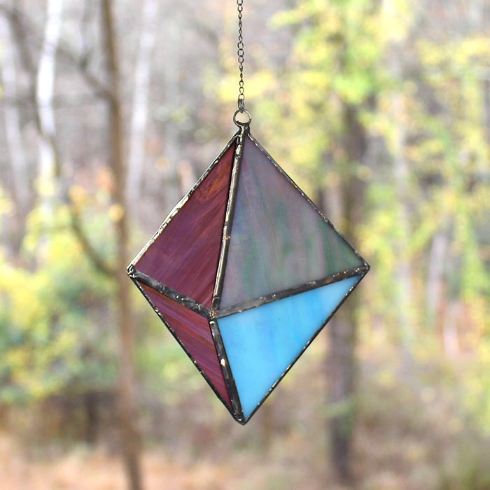 octahedron suncatcher