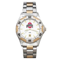 Ohio State University All-Pro Men's Watch - Gold and Silver Tone - Bracelet - OSU153_63cfa088-2e5e-4778-9471-545d215b5bd2