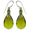Owen Glass Collection High Street 8 earrings featuring sleek, modern design with geometric shapes in polished metal finish.