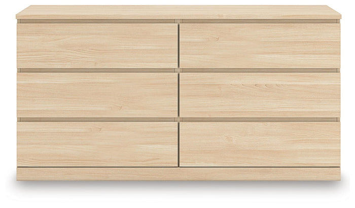 Onita Natural Six Drawer Dresser - Brand New