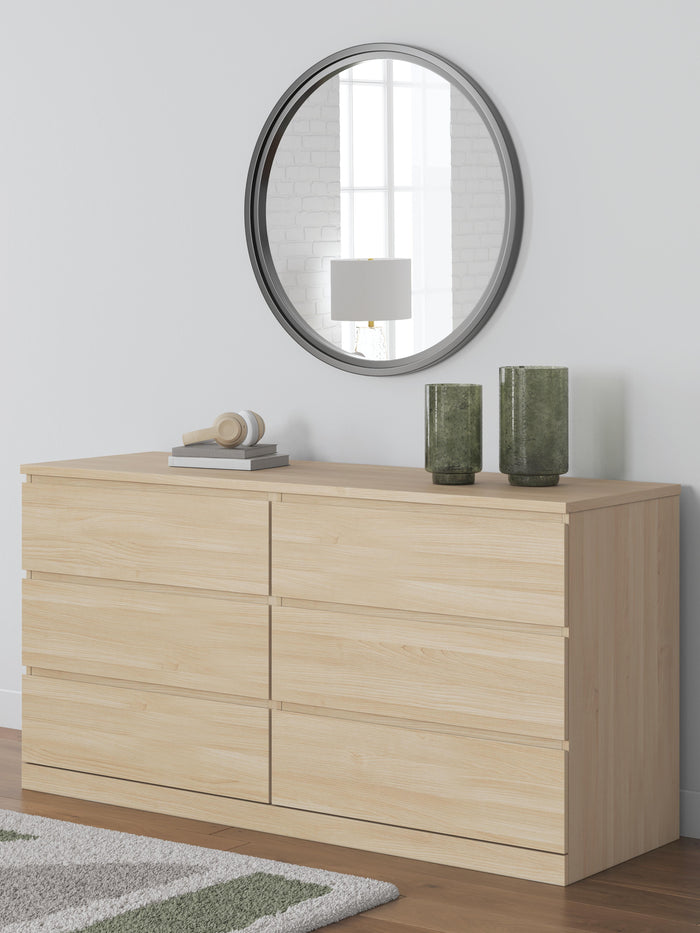 Onita Natural Six Drawer Dresser - Brand New