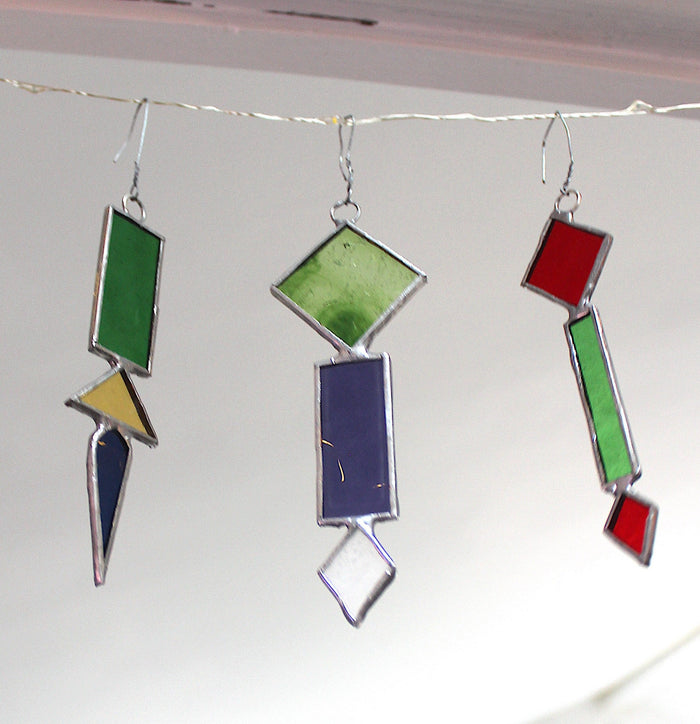 ornaments - set of three MEDIUM option 2