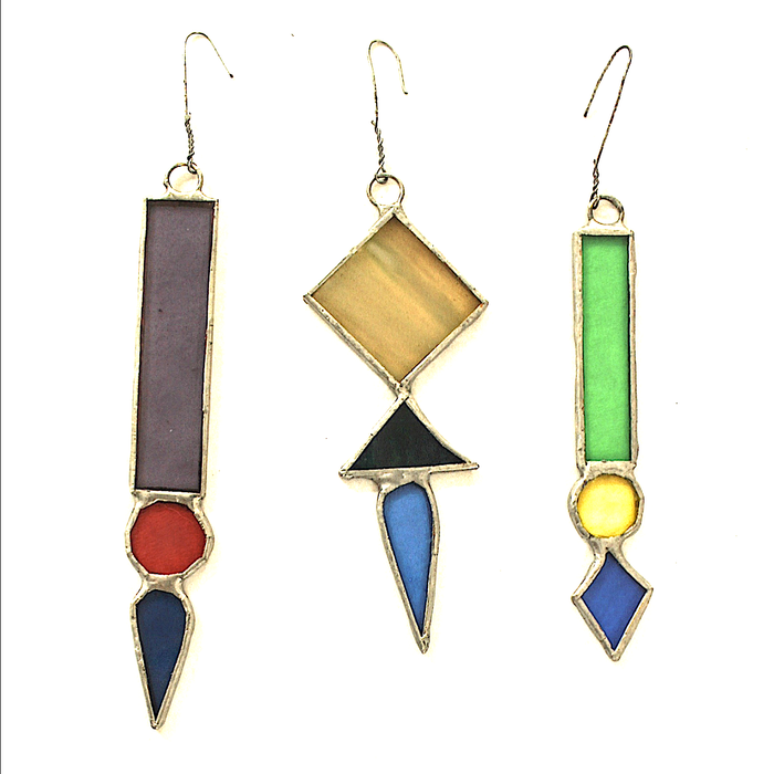 ornaments - set of three MEDIUM option 4
