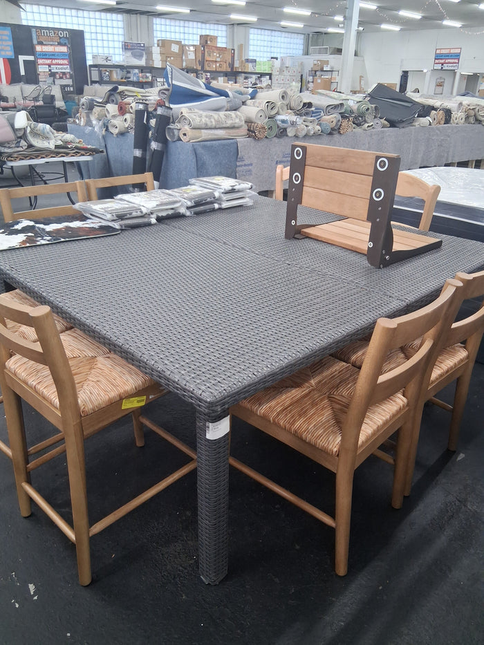 Outdoors Wicker Table - Brand New