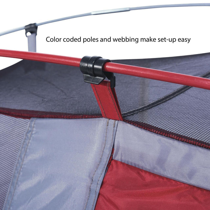 Ozark Trail 1-Person Backpacking Tent with Large Door for Easy Entry, Carry Weight-4.4lbs. - Used, Like New