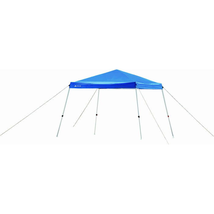Ozark Trail 10'x10' Instant Slant Leg Pop-up Outdoor Canopy Tent, Blue - Brand New