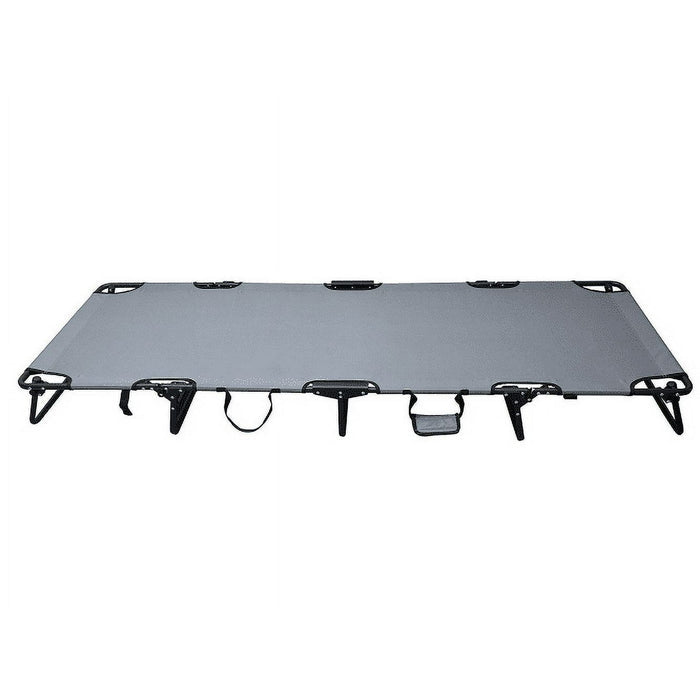 Ozark Trail Camping Folding with Easy Setup Cot, Gray, Adult,75.6in x 25 in x 8.46in, Polyester - Brand New