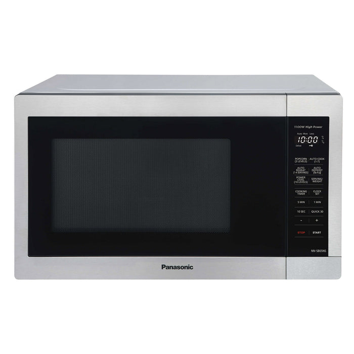 Panasonic 1.3 Cu. ft. Countertop Microwave Oven,1100W, Stainless Steel – NN-SB65NS - Brand New