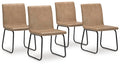 Pharwynn Toast Dining UPH Side Chair - Brand New