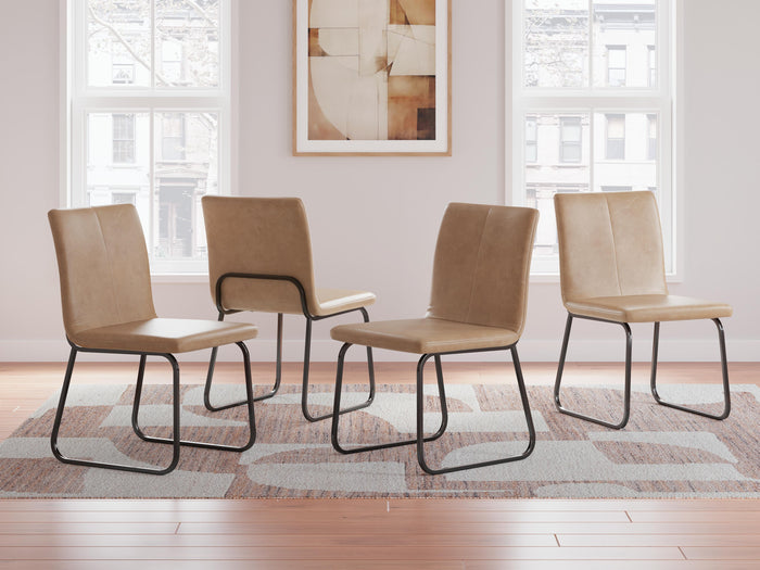 Pharwynn Toast Dining UPH Side Chair - Brand New