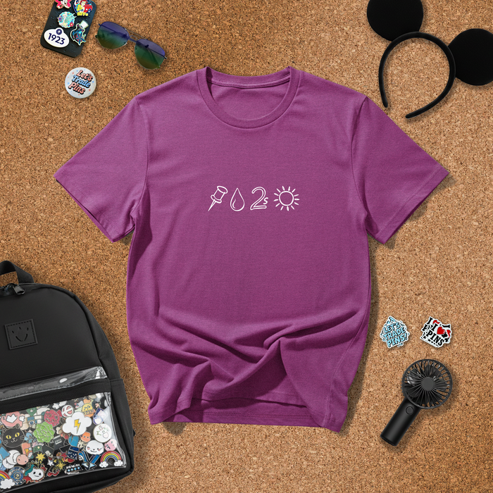 Pin Drop Tuesday Pictograph T-Shirt for Pin Traders