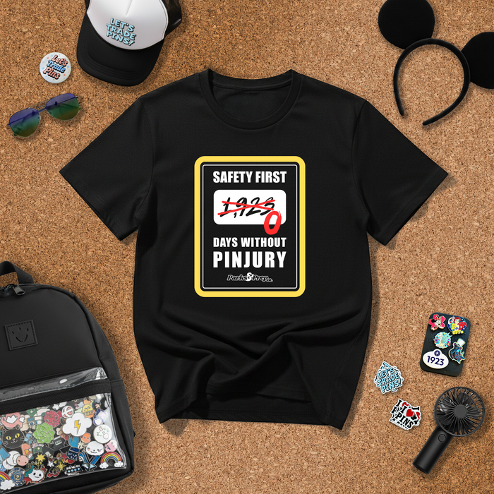 Pinjury Graphic Tee for Pin Traders