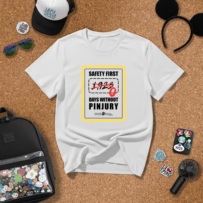 Pinjury Graphic Tee for Pin Traders