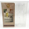 Plastic Champagne Flutes 6 pk.