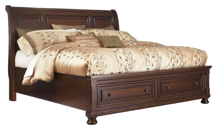 Porter Rustic Brown Porter Queen Sleigh Bed