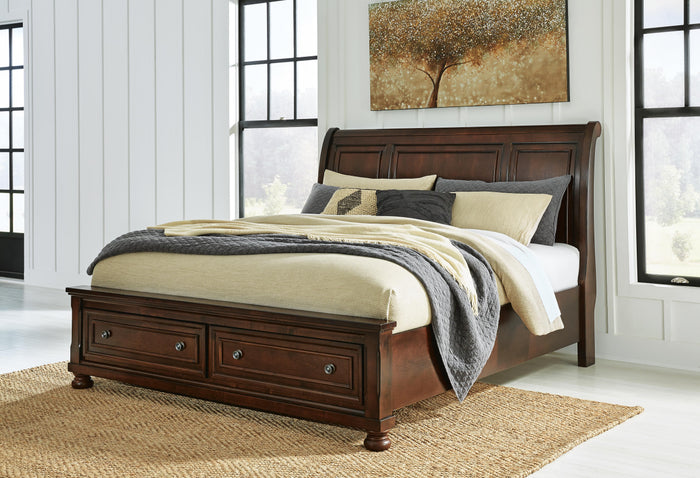 Porter Rustic Brown Porter Queen Sleigh Bed