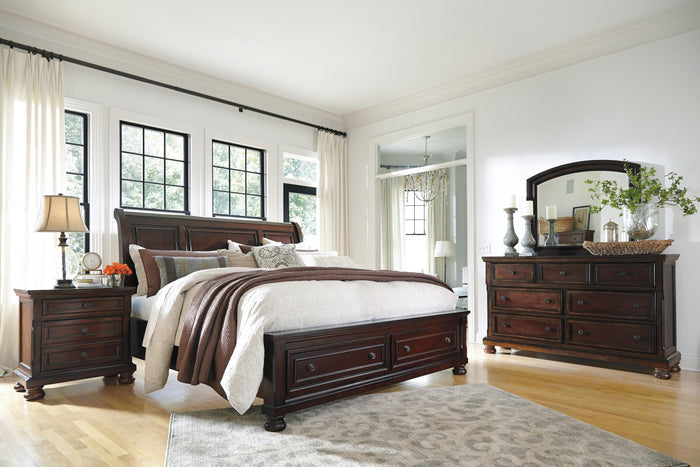 Porter Rustic Brown Porter Queen Sleigh Bed