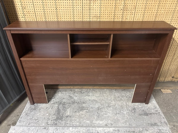 Prepac Monterey Cherry Full/Queen Bookcase Headboard - Brand New - Open Box