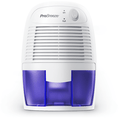 Pro Breeze 1 Pint Portable Dehumidifier Ultra Quiet 17oz Dehumidifier for Rooms up to 215 sqft, Closet - Brand New