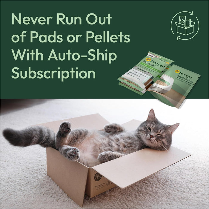 Purina Tidy Cats Litter Box System, BREEZE System Starter Kit Litter Box, Litter Pellets & Pads - Brand New