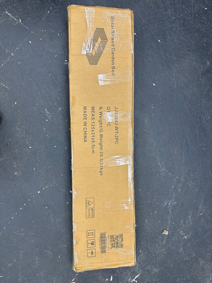 Qeetex 8x4x2ft Steel Raised Garden Bed Kit - Brand New