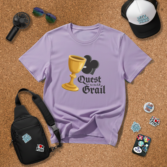 Quest for the LE Grail Graphic T-Shirt for Pin Traders